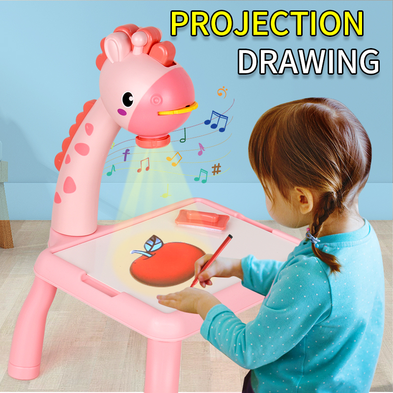 Drawing Projector Kids - Mini-tekenprojector voor kinderen, tracings- en tekenprojectorspeelgoed