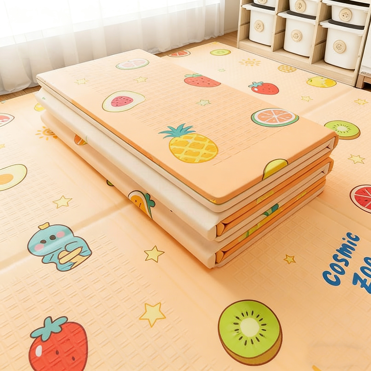 Kids Education Nursery - Educatieve Opvouwbare Baby Speelmat Niet-giftig Kindertapijt