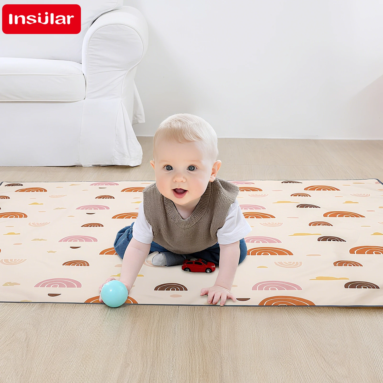 Kids Education Nursery - INSULAR Kids Educatief Matras Opvouwbare Baby