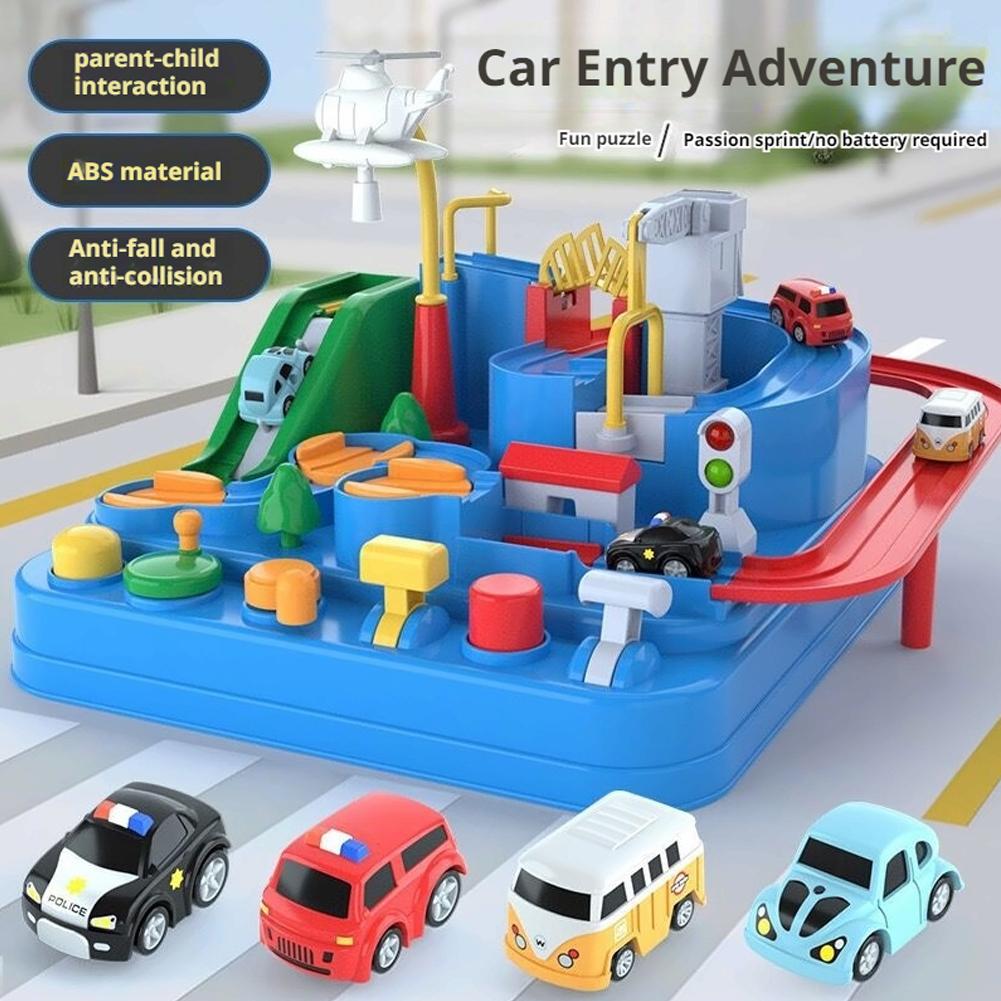 Kids Educational Resources - Racing Rail Car Model Treinspoor Avontuur