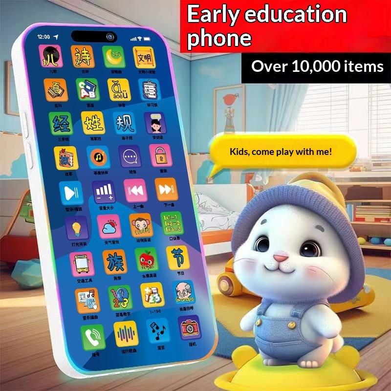 Kid Educational - Interactieve simulatietelefoon speelgoedset voor peuters met