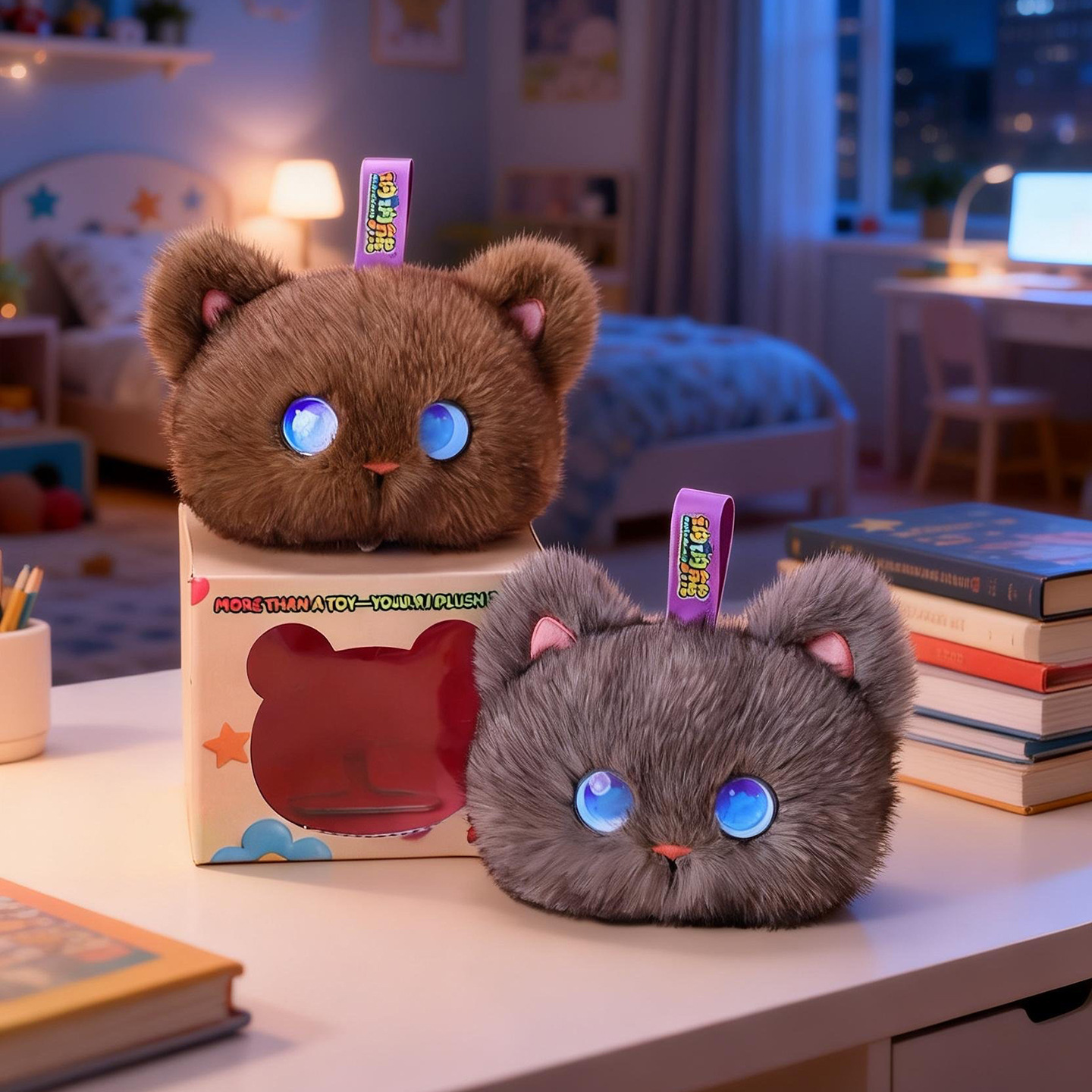 Kid Educational - Tobot AI Pluche Katten Speelgoed Interactieve