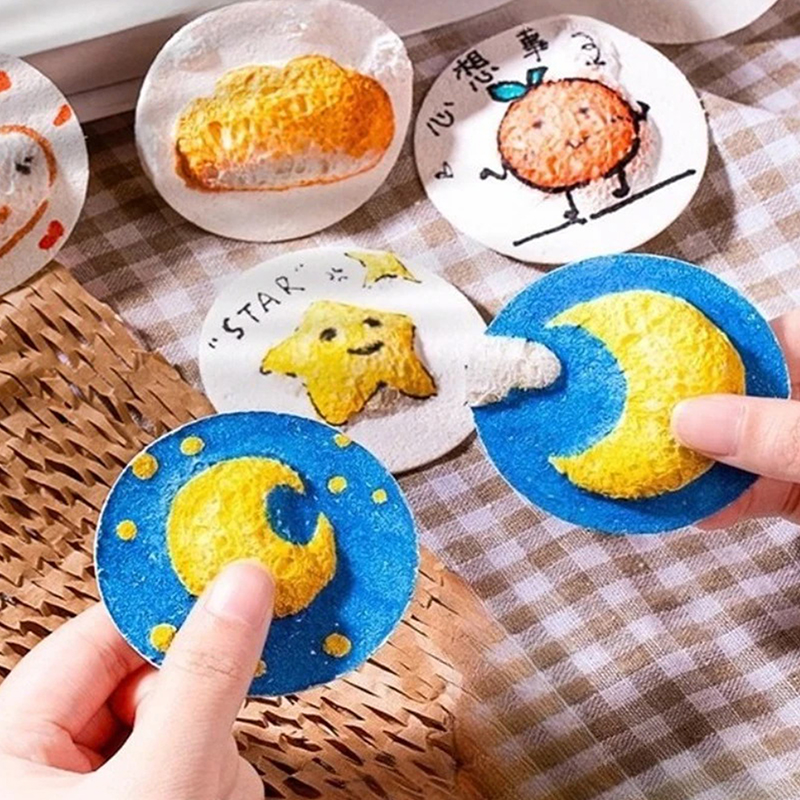 Kids Education Drawing - 1Pc 3D Magic Puffy Foam Texture