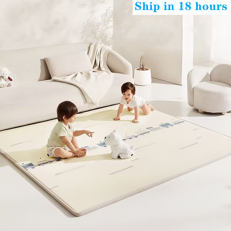 Kids Education Rug - 1 Cm/0.5 Cm Dikker Schattige Kleine