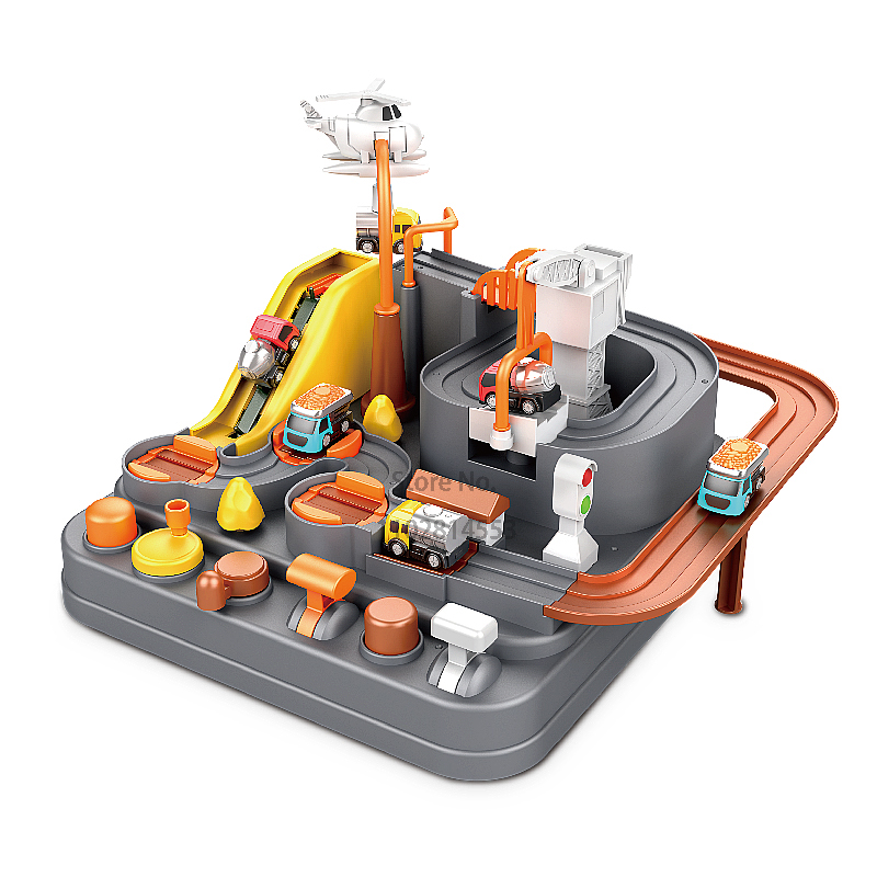 Kids Education Product - Hete Racewagen Model Treinspoor Avonturenspel Dieren