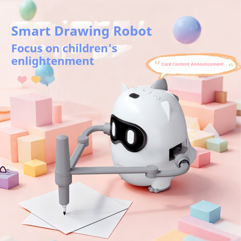Kids Education Drawing - Generieke slimme dinosaurus-tekenrobot Intelligent speelgoed voor