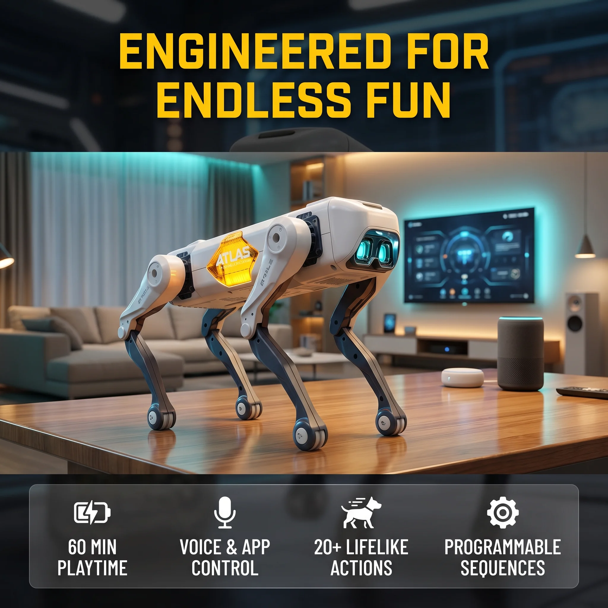 Kid Educational - AI Slimme Robot Hond, Spraak- &