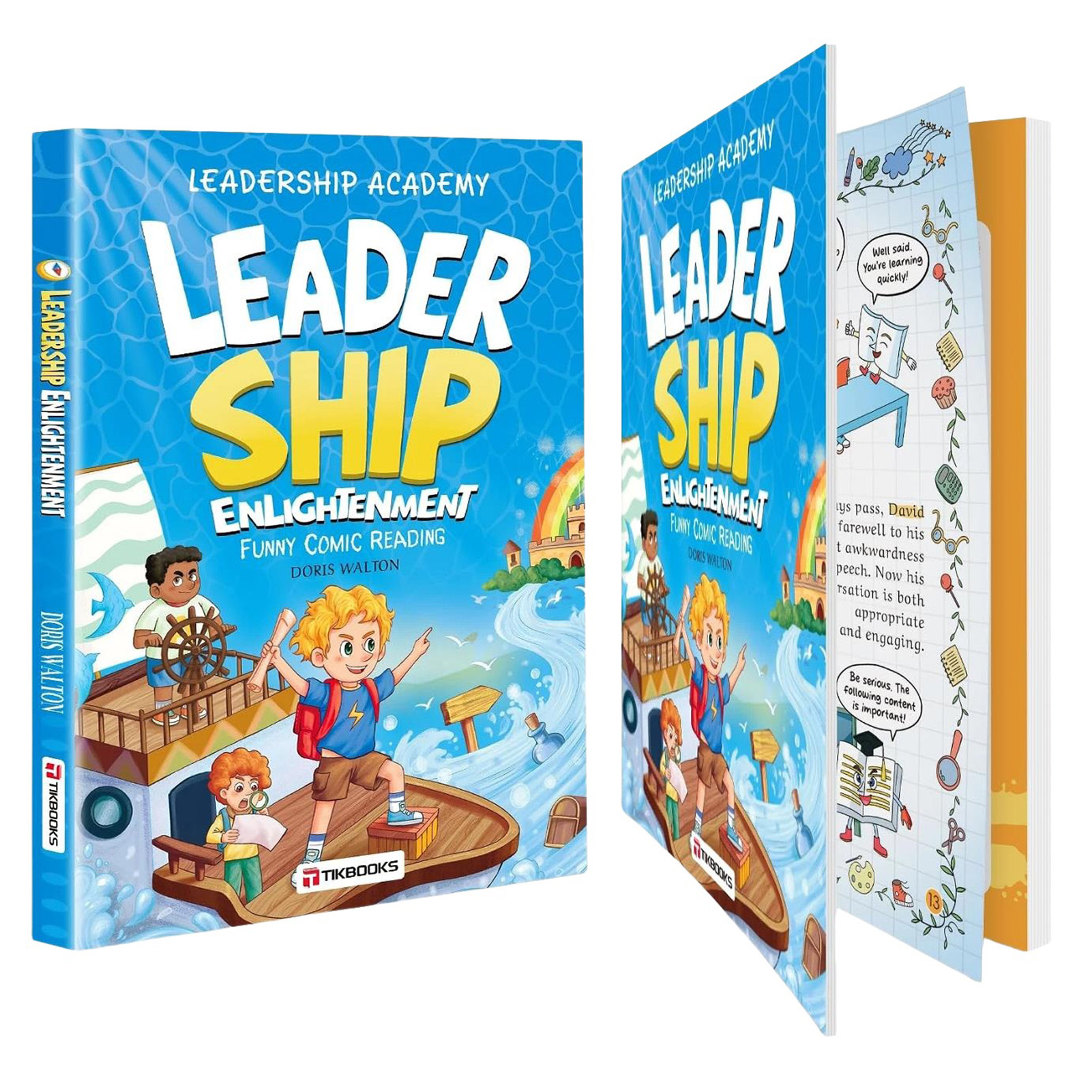 Kids Education Book - Leiderschaps-stripboek, educatieve strips voor het ontwikkelen