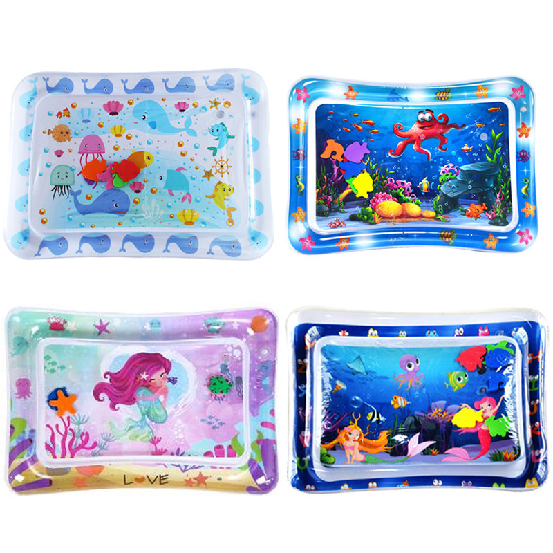 Kids Education Rug - Baby Water Speelmat Pvc Opblaasbaar Kussen