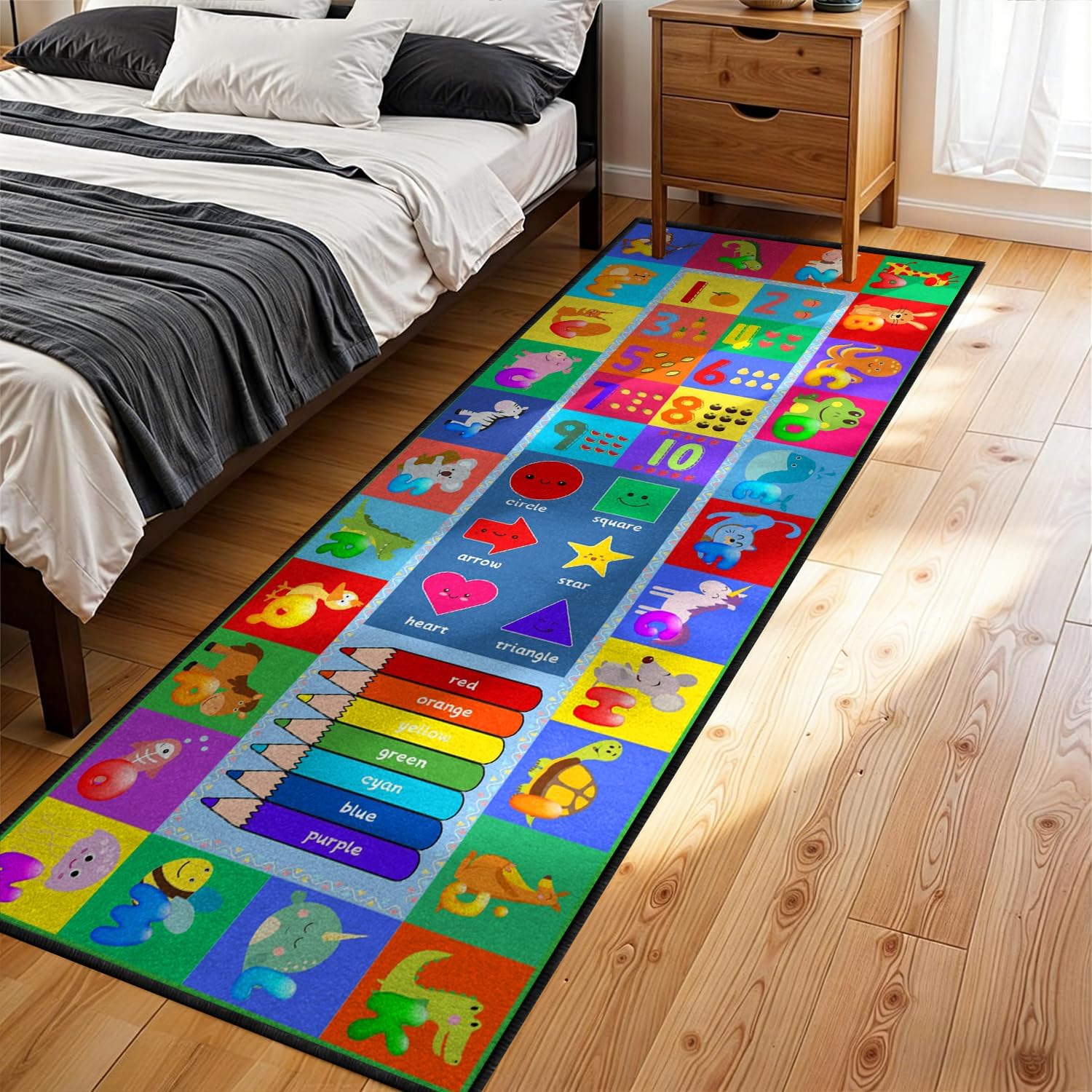 Educatief kinderloperkleed met - Kids Education Nursery recensie en prijs