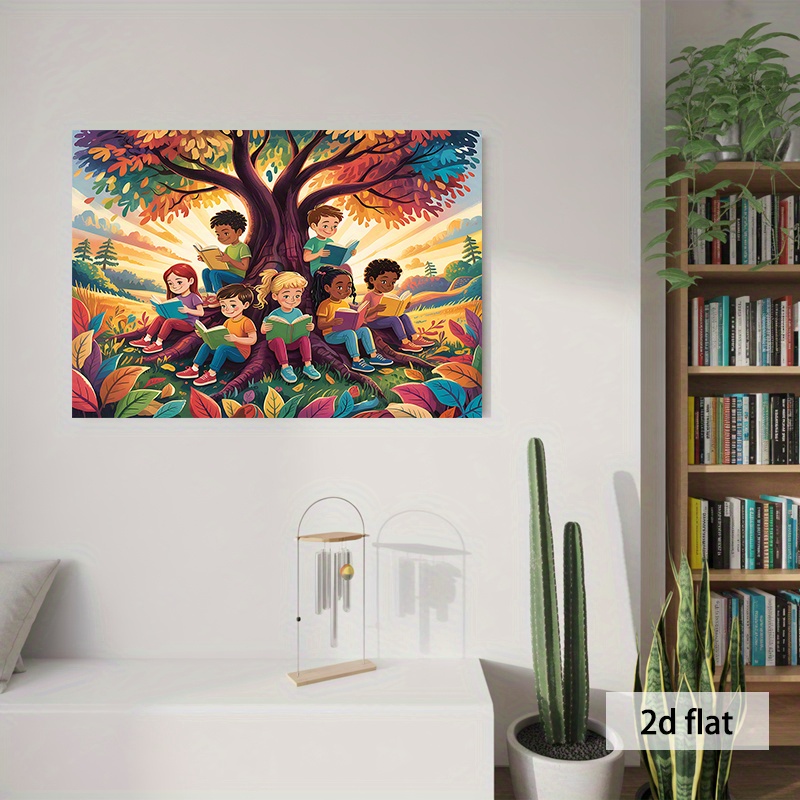 2D plat, kinderen lezen onder  - Kids Education Nursery recensie en prijs