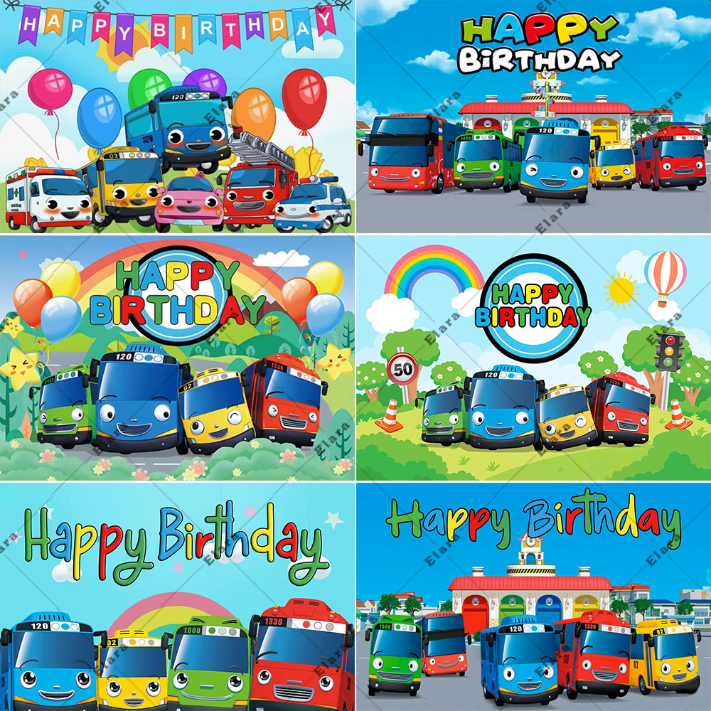 Cartoon Anime De Kleine Bus Ki - Kids Education Background recensie en prijs