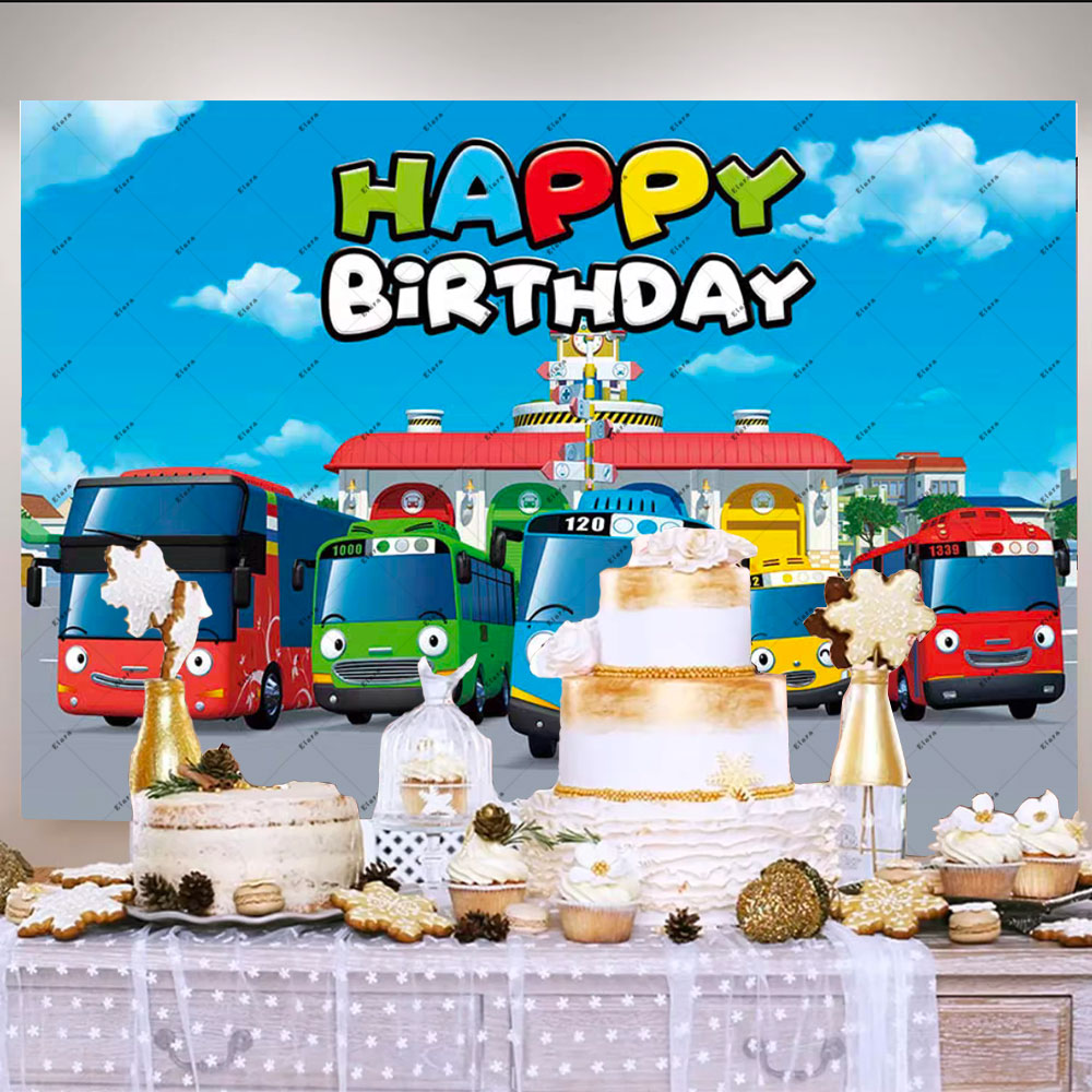 Cartoon Anime De Kleine Bus Ki - Kids Education Background recensie en prijs