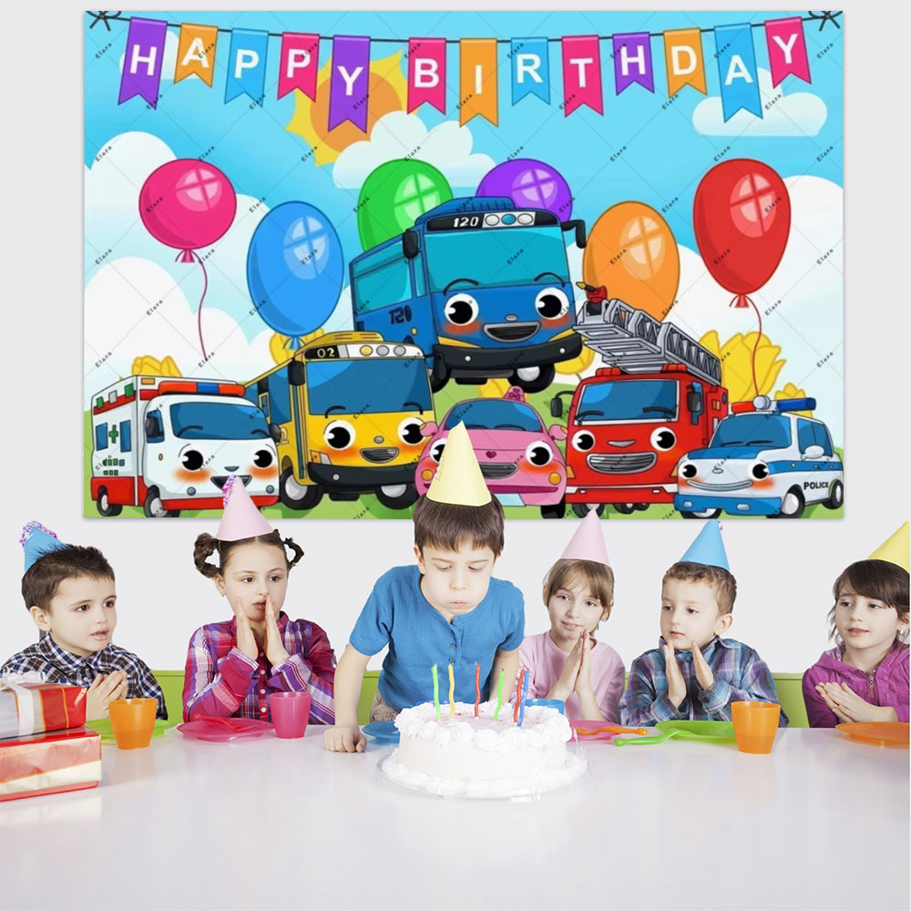 Cartoon Anime De Kleine Bus Ki - Kids Education Background recensie en prijs