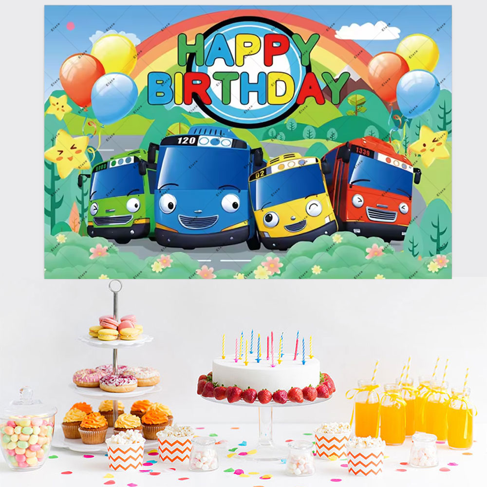 Cartoon Anime De Kleine Bus Ki - Kids Education Background recensie en prijs