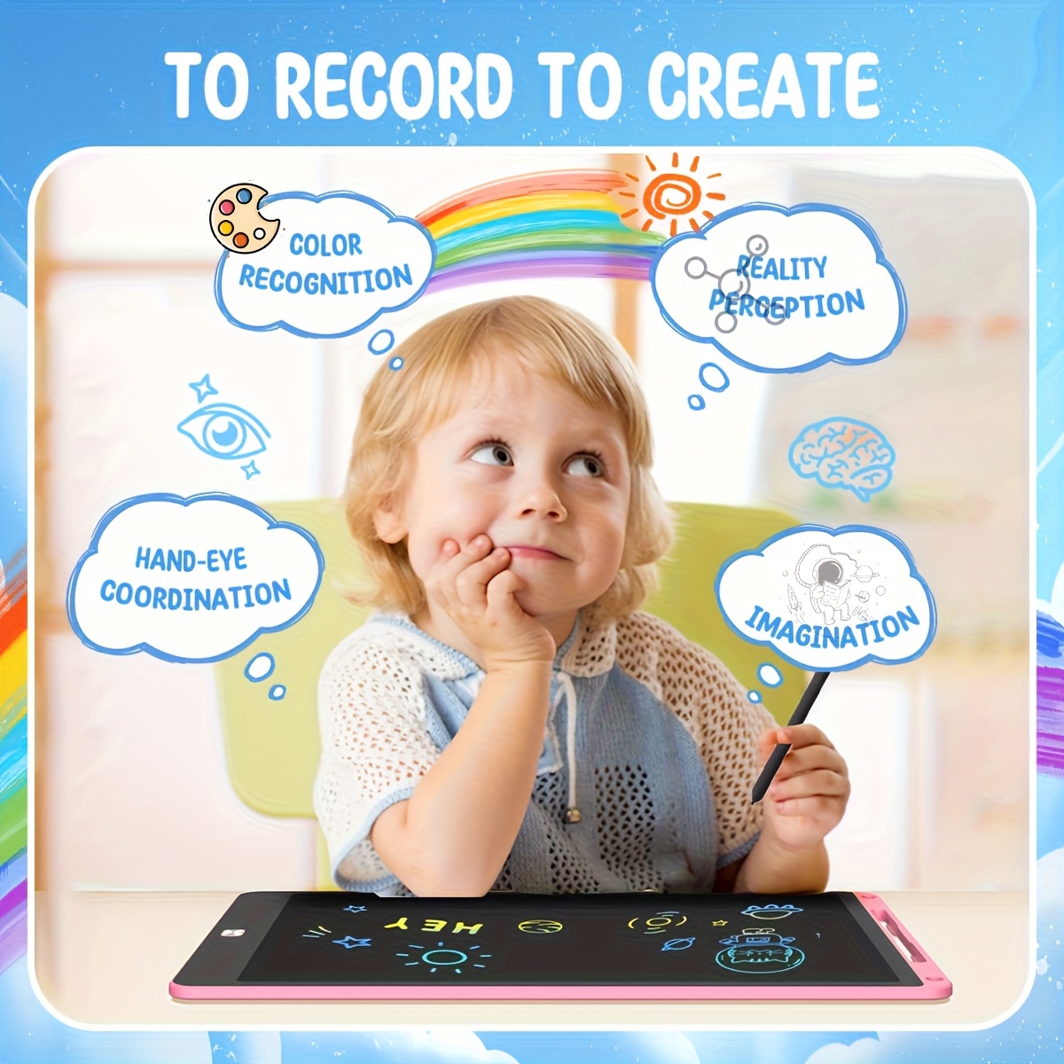 30 stuks 8,5 inch LCD-tekentab - Kids Education Drawing recensie en prijs