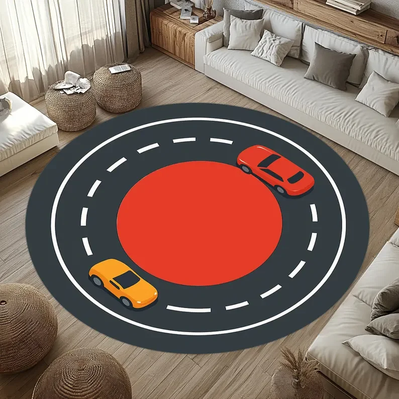 Kinderen Racebaan Kleed Ronde  - Kids Education Nursery recensie en prijs