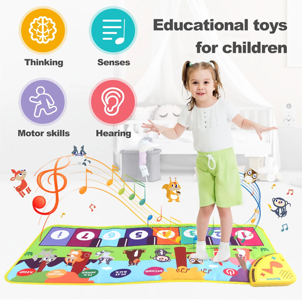 Pianomat voor kinderen Kindere - Kids Education Rug recensie en prijs