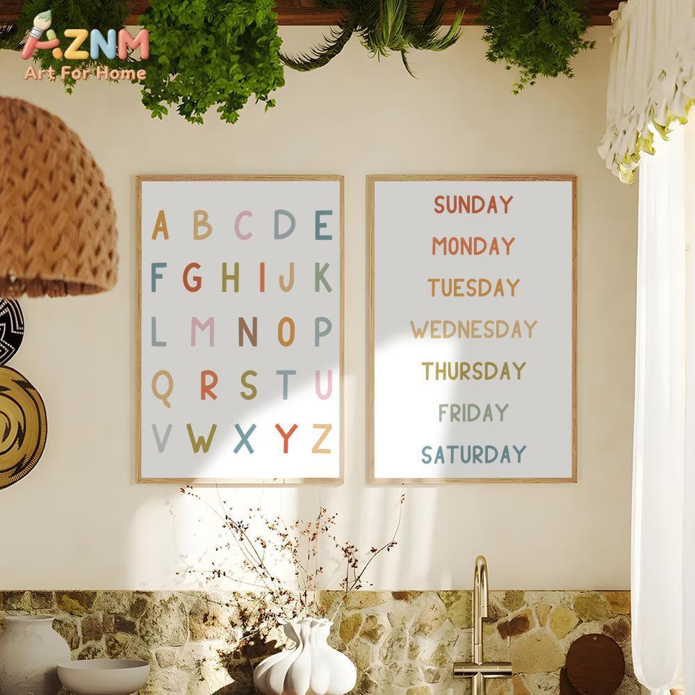 AZNM Educatief alfabetnummers  - Kids Education Nursery recensie en prijs