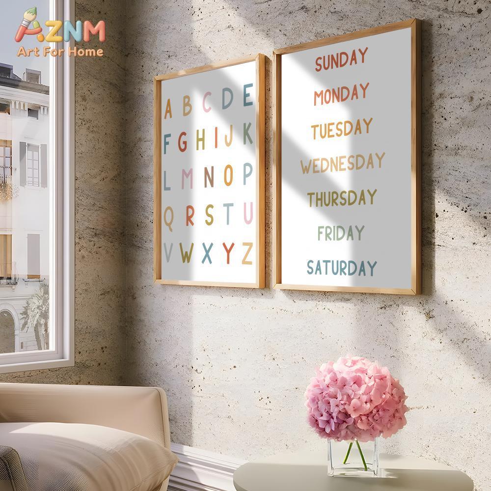AZNM Educatief alfabetnummers  - Kids Education Nursery recensie en prijs