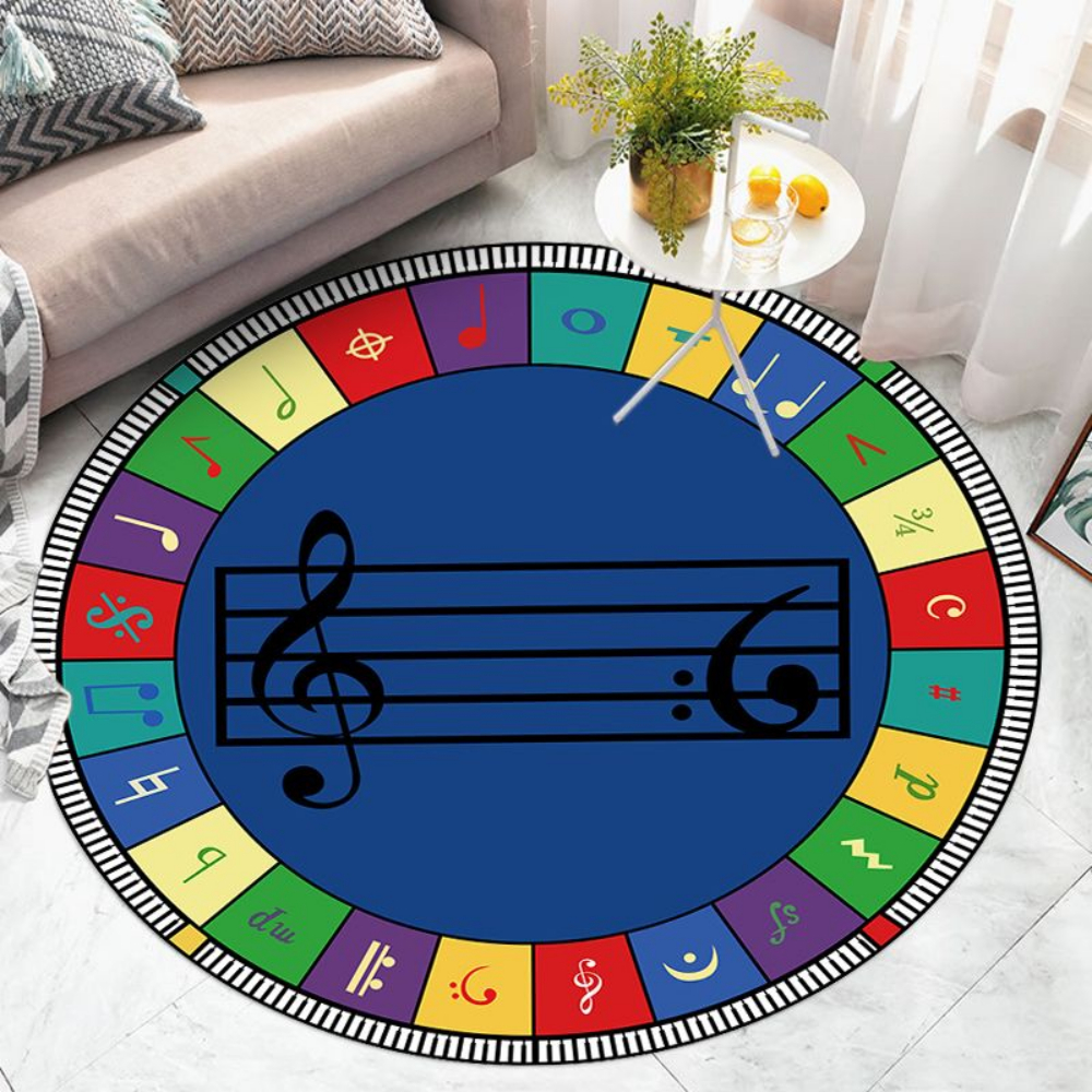 Regenboog ABC Nummer Rond Tapi - Kids Education Nursery recensie en prijs
