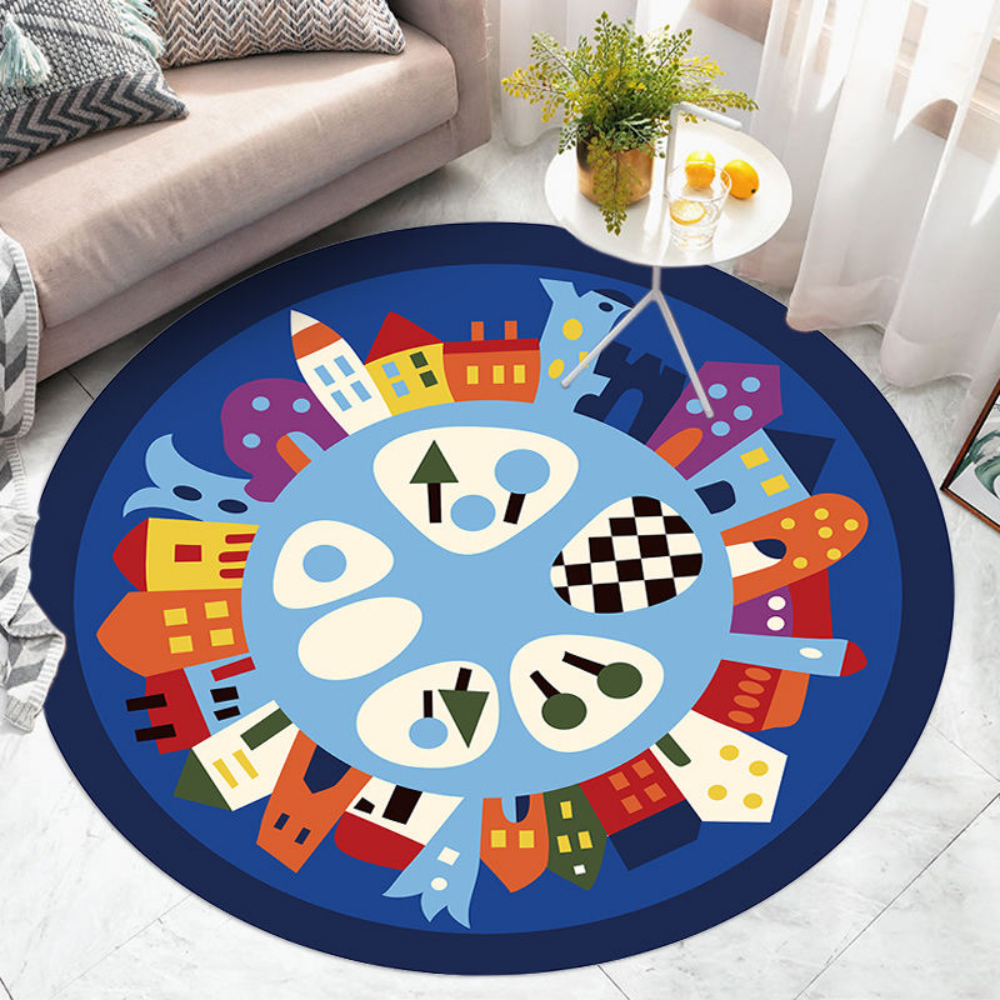 Regenboog ABC Nummer Rond Tapi - Kids Education Nursery recensie en prijs