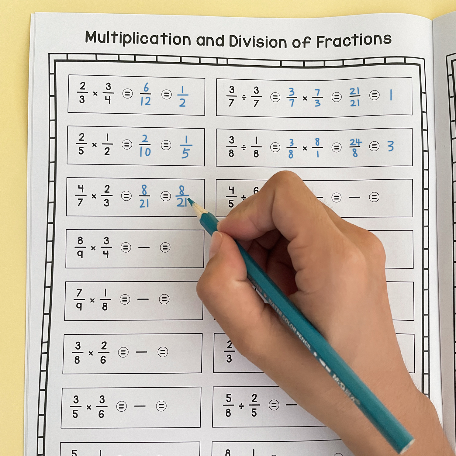 32 pagina's A4 Werkboek voor h - Kids Education Book recensie en prijs