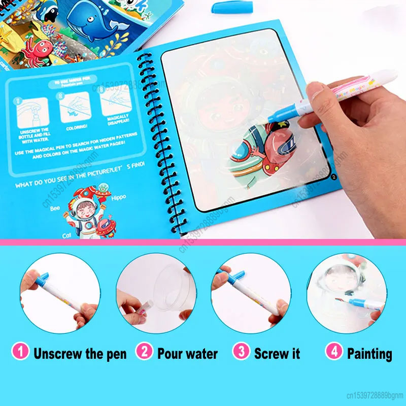 Cartoon Magische Water Schilde - Kids Education Drawing recensie en prijs