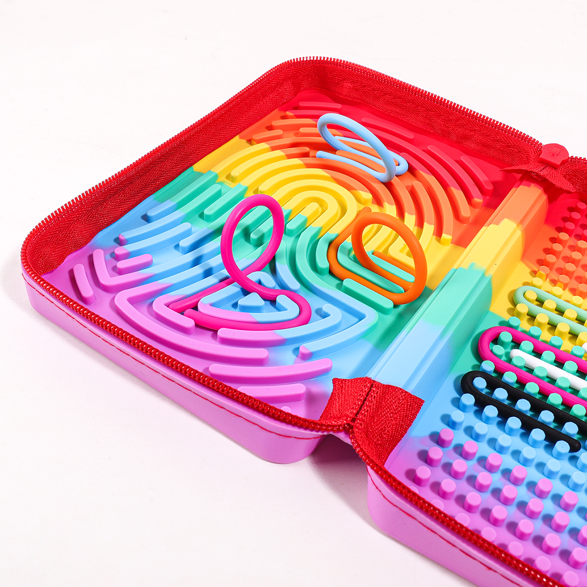 Silicone regenboog bureau-schr - Kids Educational Resources recensie en prijs