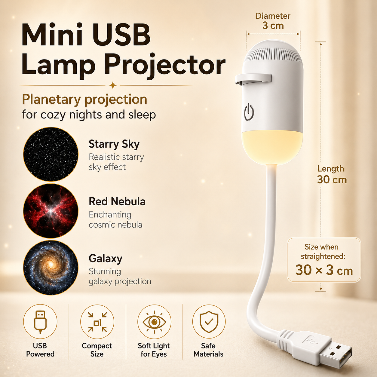 LED USB Mini Galaxy Sterrenpro - Drawing Projector Kids recensie en prijs