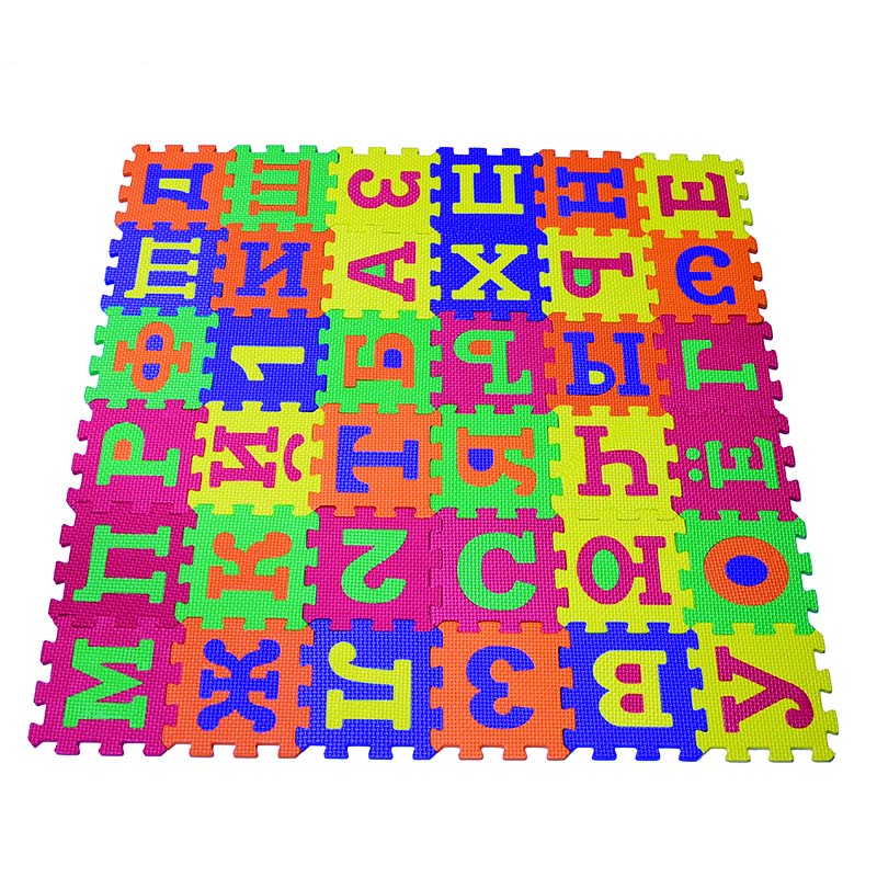 Russische Alfabet Mat Kinderen - Kids Education Rug recensie en prijs