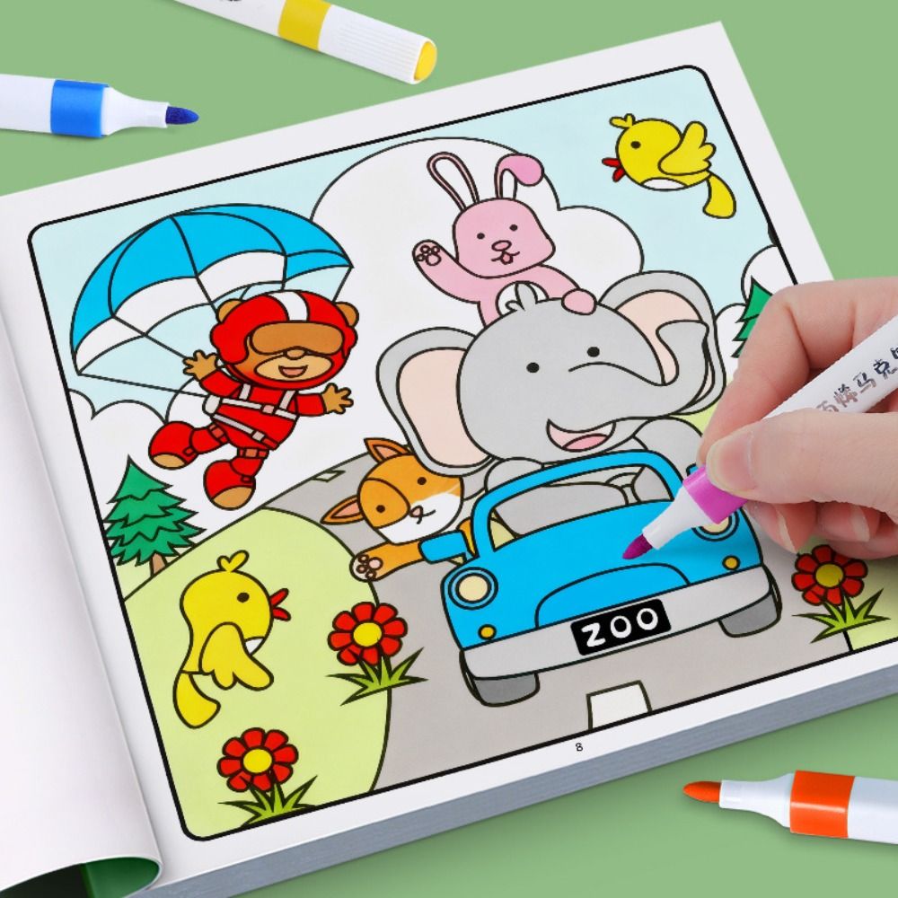 Creatief doe-het-zelf kleurboe - Kids Education Drawing recensie en prijs