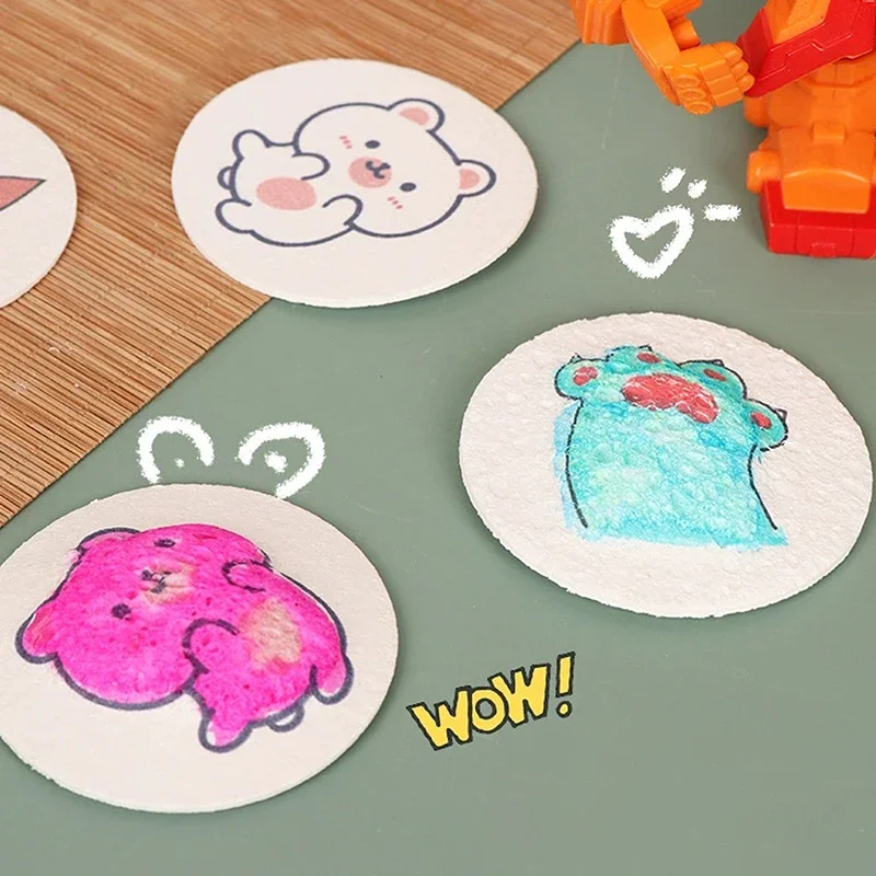 3D gezwollen schuimtextuur sch - Kids Education Drawing recensie en prijs