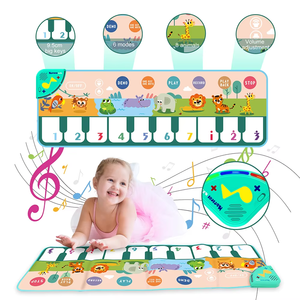 Muzikale pianomat voor kindere - Kids Education Rug recensie en prijs