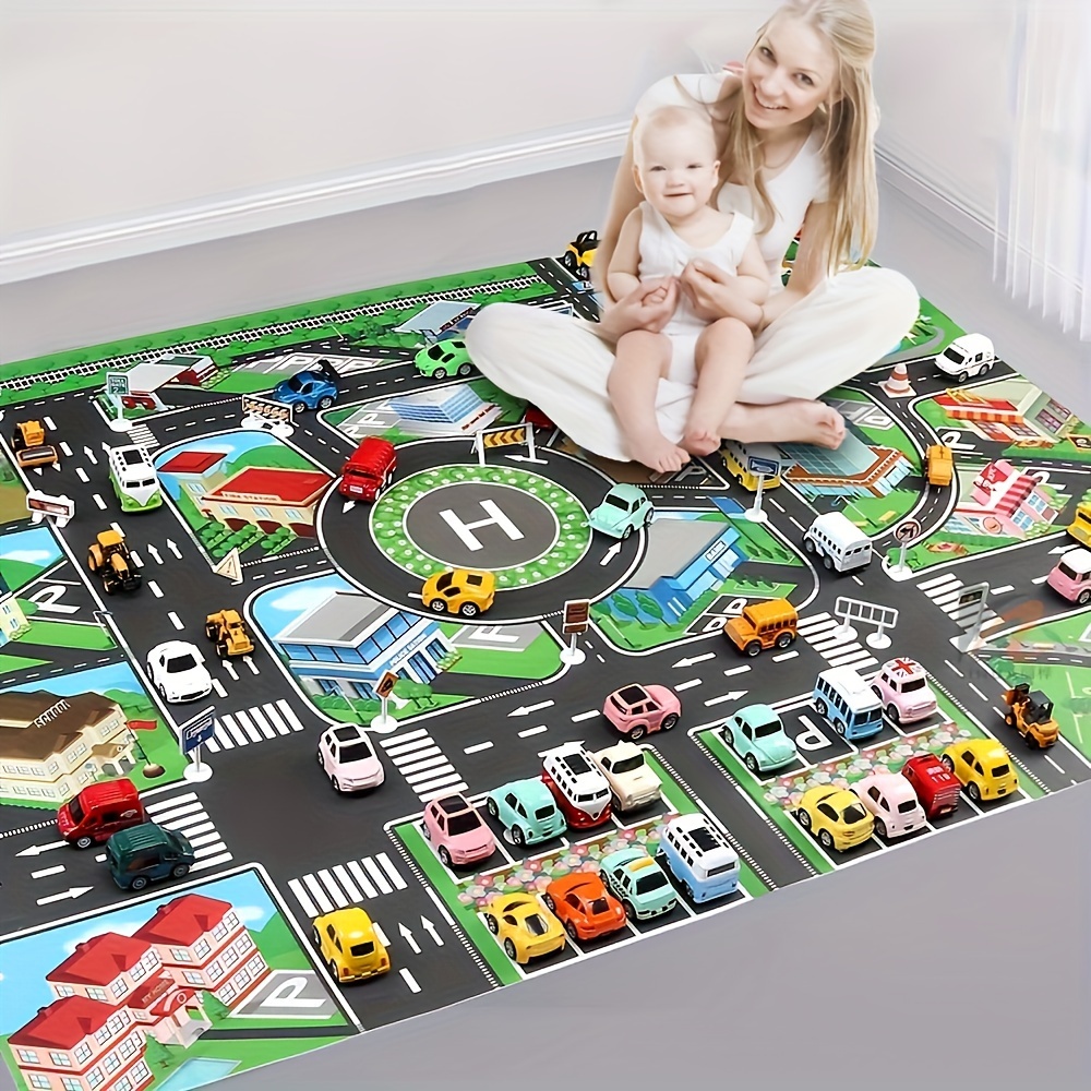 1pc, stadsverkeersspeelkleed,  - Free Educational Games For Kids recensie en prijs