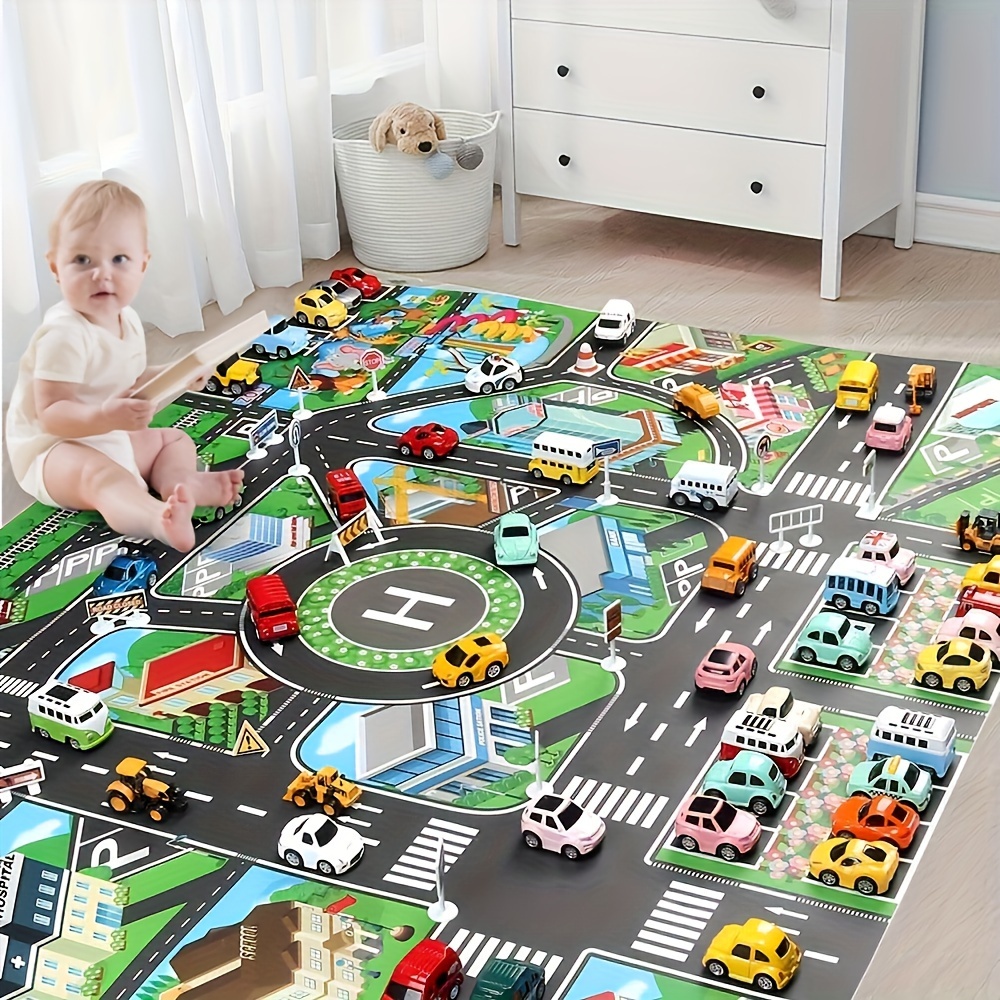 1pc, stadsverkeersspeelkleed,  - Free Educational Games For Kids recensie en prijs