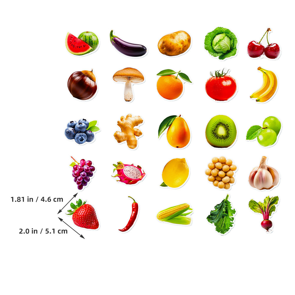 50 vellen fruit groenten leers - Kids Education Laptop recensie en prijs