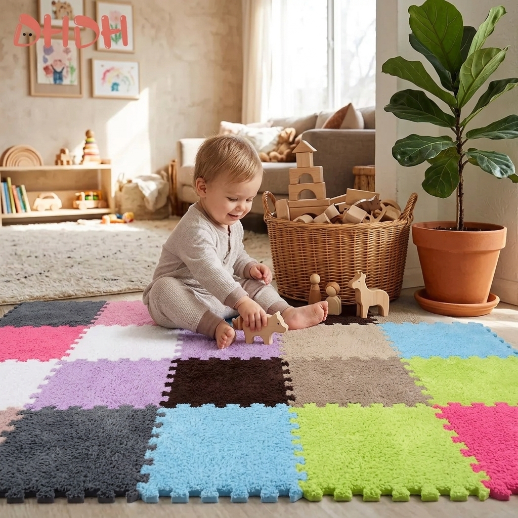 Pluche Baby Speelmat 30x30cm V - Kids Education Nursery recensie en prijs