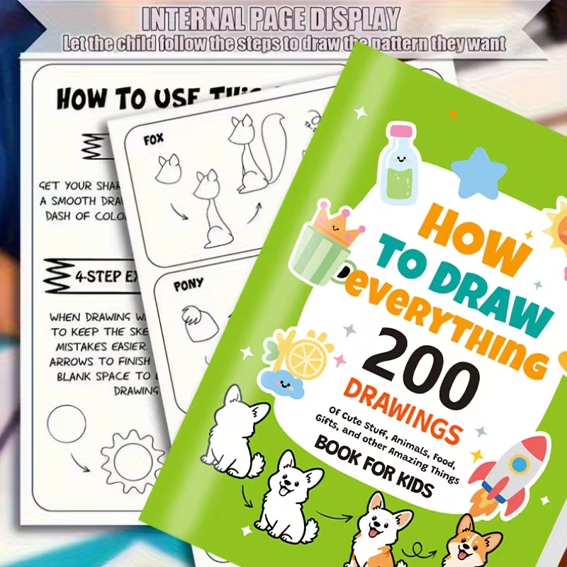 Tekenboek voor kinderen - 200+ - Kids Education Drawing recensie en prijs