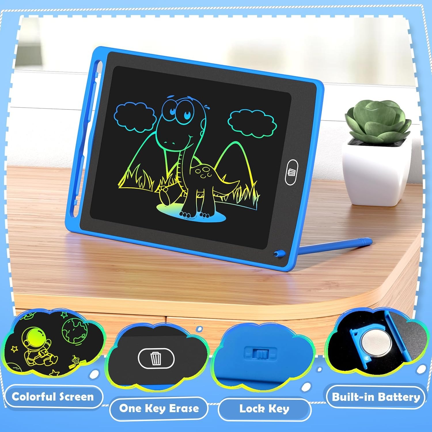 Pack LCD-schrijftablet voor ki - Kids Education Drawing recensie en prijs