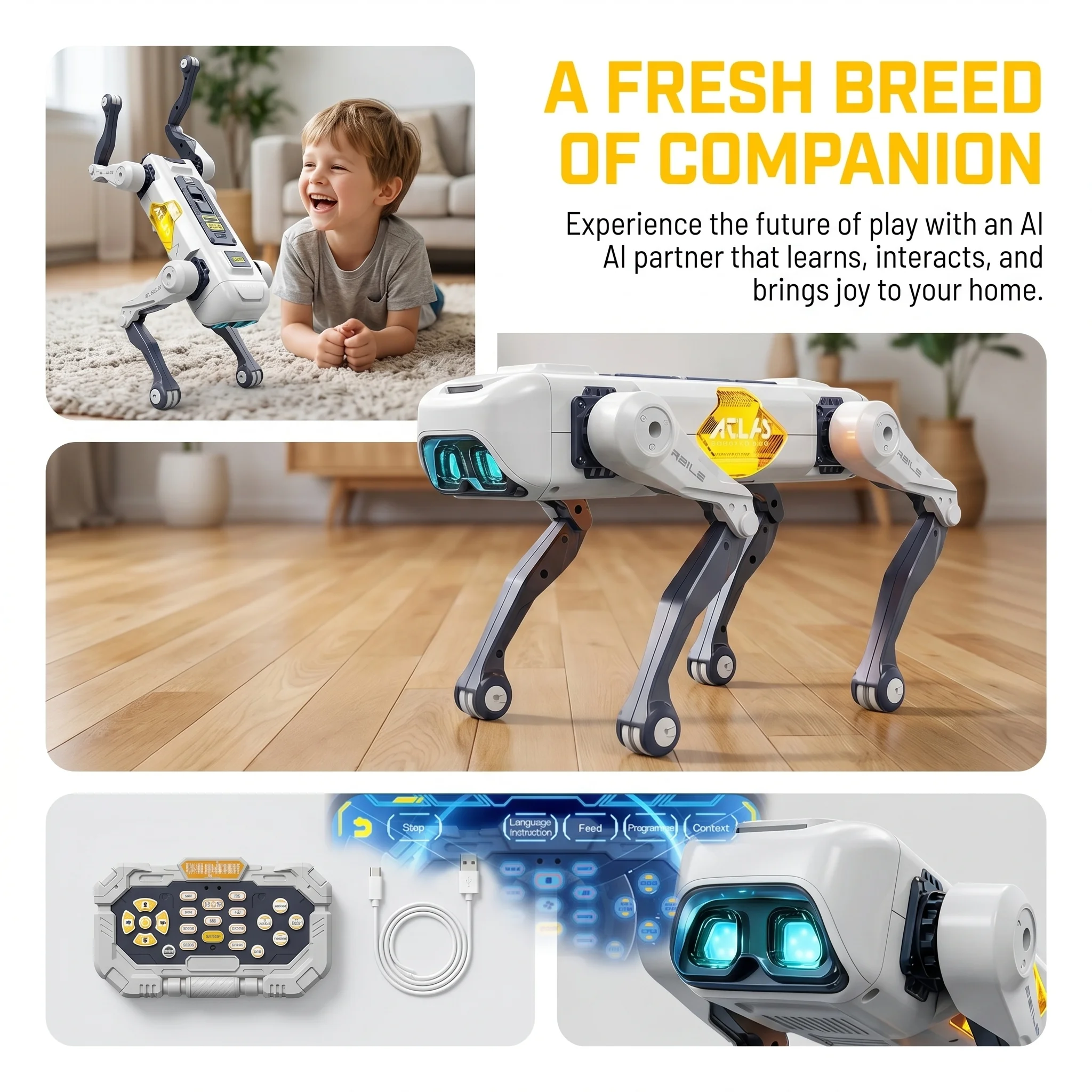 AI Slimme Robot Hond, Spraak-  - Kid Educational recensie en prijs