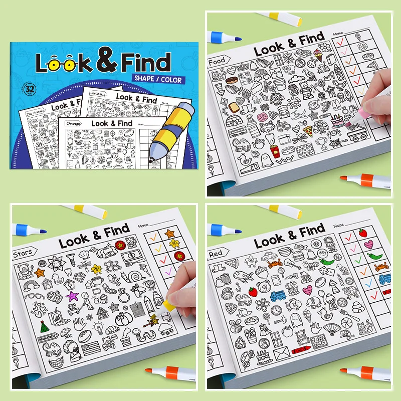 Kinderzoeken Activiteitenboek  - Kids Education Book recensie en prijs