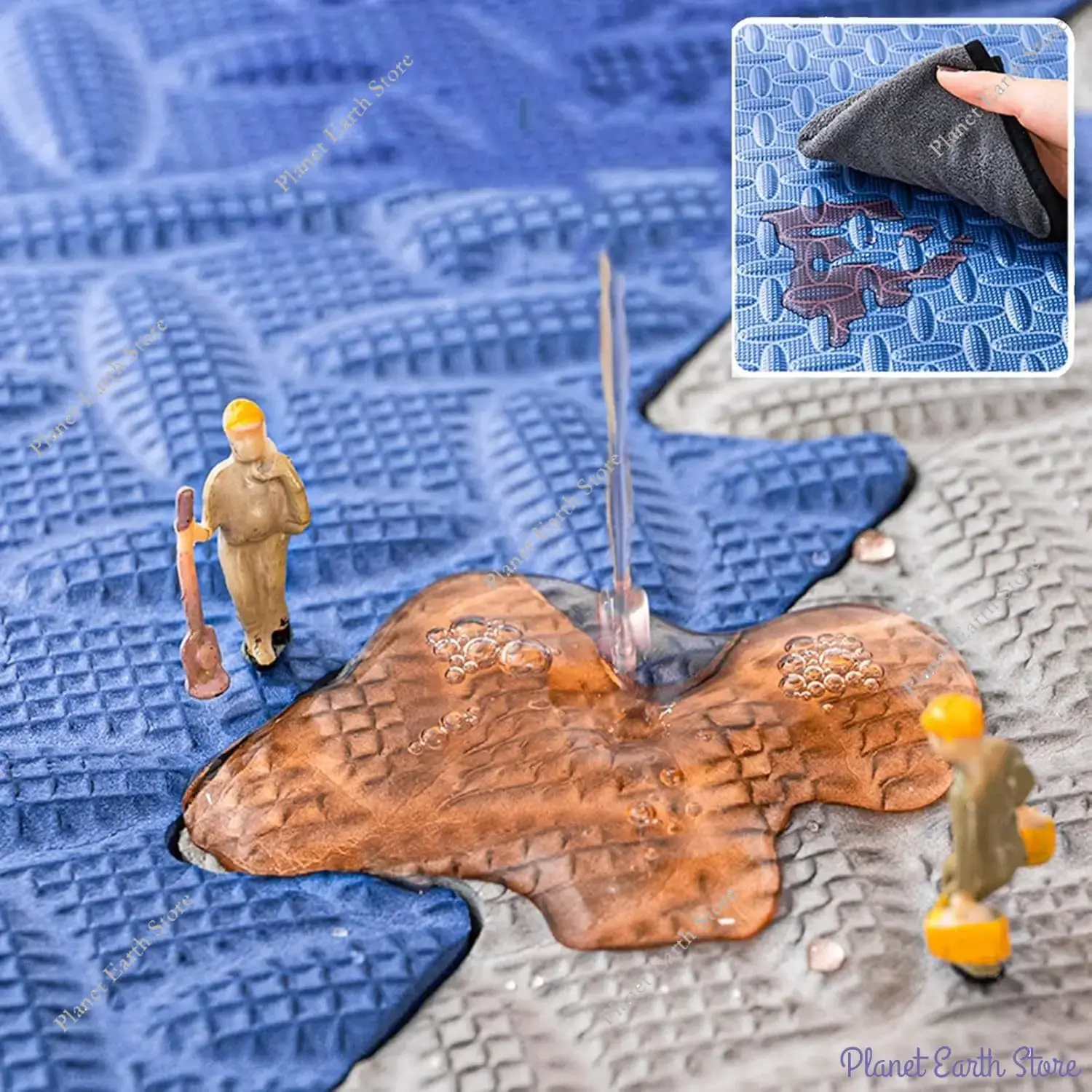 4/8PCS 60*60CM EVA Foam Tapijt - Kids Education Rug recensie en prijs