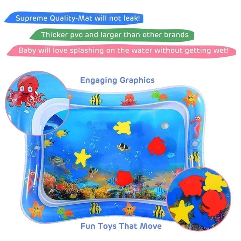 Baby Water Speelmat Pvc Opblaa - Kids Education Rug recensie en prijs
